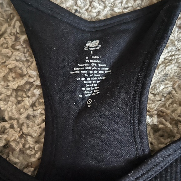 New Balance Women's Sports Bra Collection - White, Black, Pink, Grey - Picture 11 of 16